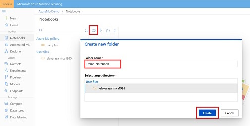 Select target directory